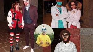 Cristiano Ronaldo ha llegado al entrenamiento de la Juventus vestido de 'payaso' y los jugadores del Bayern Munich se lucen con sus disfraces, Lewandoski es el 'nuevo' Joker.