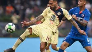 Pese a caer en la vuelta, el América avanzó a semifinales con global 3-2 ante Cruz Azul. Foto AFP