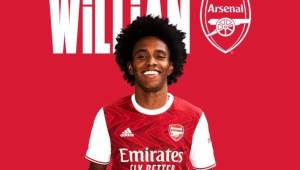 William ya es nuevo jugador del Arsenal, el extremo brasileño llega gratis al club.