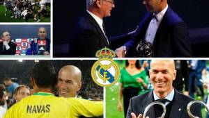El entrenador francés cumple este viernes tres años de su presentación con el Real Madrid. Zidane ganó con el equipo merengue nueve títulos durante su etapa y es para muchos el mejor entrenador de la historia del equipo merengue.