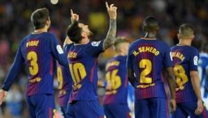Barcelona se mantiene en el primer lugar en el fútbol español.