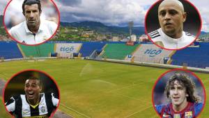 El estadio Nacional de Tegucigalpa vestirá sus mejores galas para recibir a las leyendas del mundo.