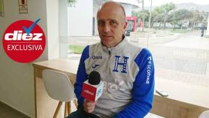 El entrenador de la Selección de Honduras, Fabián Coito, hablando del juego que sostendrá la Bicolor este miércoles contra México por los Panamericanos.