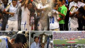 Después de haber perdido cuatro finales en el pasado, Olimpia enfrentó el 9 de mayo de 2010 a Motagua en el juego de vuelta y logró sacudirse la paternidad ganándole su primer título a los azules después de tanto sufrimiento.