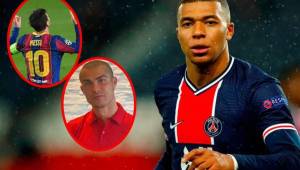 Mbappé fue claro a la hora de referirse a Cristiano Ronaldo y Lionel Messi.