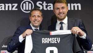 Aaron Ramsey ya fue presentado ante los medios como el nuevo futbolista de la Juventus.