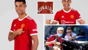 Manchester United ya presentó a Cristiano Ronaldo con su camisa. Esto informan desde Inglaterra sobre el dorsal que llevará el portugués la temporada 2021/22.