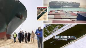 El gigantesco buque portacontenedores que bloquea el Canal de Suez desde el martes podría ser desalojado 'a principios de la semana que viene', dijo el director ejecutivo de Royal Boskalis, la empresa matriz de Smit Salvage, la firma holandesa contratada para ayudar en la tarea.