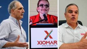 Nasry Juan Asfura Zablah, Xiomara Castro y Yani Rosenthal, son los tres grandes candidatos a la presidente de Honduras.