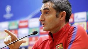 Valverde durante la conferencia de prensa de este lunes.