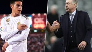El colombiano James Rodríguez seguirá en el Real Madrid dice Carlo Ancelotti.