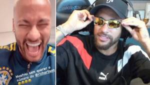 Neymar dijo que accidentalmente filtró el número de teléfono de Richarlison y por eso está suspendido en Twitch.