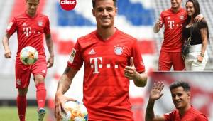 El atacante brasileño Philippe Coutinho fue presentado este lunes en el Allianz Arena y concedió sus primeras palabras como nuevo jugador del Bayern Múnich.