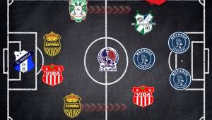 Este sábado se completó la Fecha 1 del torneo torneo Clausura 2020 en Honduras. En el equipo ideal de la jornada figuran dos debutantes.