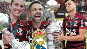 Filipe Luis felicitó al Real Madrid por el fichaje de su compañero de equipo, el joven Reinier. Juntos ganaron la Copa Libertadores.