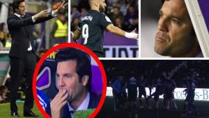 Real Madrid volvió a ganar luego de una semana de crisis. El equipo merengue se metió al campo del Valladolid para sacar una importante victoria anímica. Santiago Solari fue el protagonista del encuentro y no te pierdas el bonito gesto de Benzema con Marcelo.