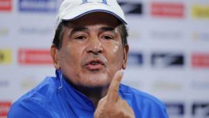 El entrenador de la Selección de Honduras, Jorge Luis Pinto, reveló algunos detalles sobre la clasificación al Mundial y otras interioridades. Foto archivo DIEZ