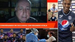 Eddy Atala conversó con Diez en una amplia entrevista, aquí en la charla con Jorge Fermán y Jenny Fernández.