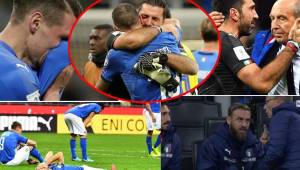El portero Gianlugi Buffon ha llorado amargamente su triste adiós de la selección de Italia que no la veremos en el Mundial de Rusia 2018.