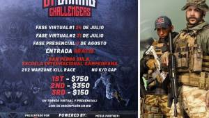 Todo está listo para el primer evento presencial de Call Of Duty en Honduras. Un día histórico.