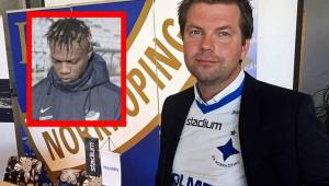 Jens Gustafsson, entrenador del Norrköping sueco, habló muy bien del jugador hondureño, Kevin Álvarez.