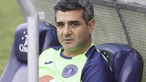 El entrenador del Motagua, Diego Vázquez, espera que su equipo mantenga la línea contra Honduras Progreso y no desentone. Foto Ronal Aceituno