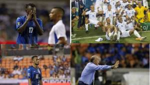 Estas son las imágenes que dejó la derrota de la Selección Nacional ante Curazao que lo dejó eliminado de la Copa Oro 2019. Maynor Figueroa no lo podía creer.