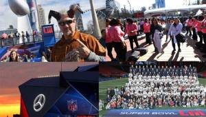 El futurista Mercedes-Benz Stadium de Atlanta, con capacidad para 75,324 personas, vibra desde ya con el Super Bowl LIII.