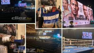 En la previa de una de las peleas del boxeo más grande del año entre Teófimo López y George Kambosos, fanáticos de Honduras se han hecho presentes en el Madison Square Garden para apoyar al rey del peso ligero que representa a nuestro país.