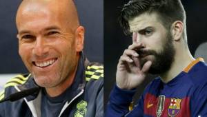 Zidane se refirió a las explosivas declaraciones de Piqué en conferencia de prensa.