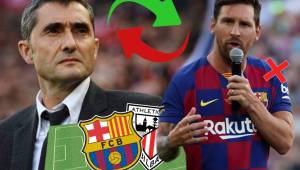 La Liga Española 2019-20 arranca este viernes con el Athletic-Barcelona en San Mamés y esta sería la alineación titular que mandaría Ernesto Valverde... ¡sin Messi!