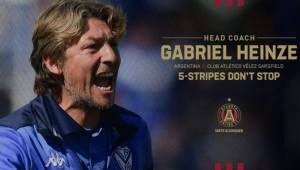 Así presentó el Atlanta United de Estados Unidos a su nuevo entrenador, el argentino Gabriel Heinze.