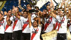 El River Plate conquistó la Supercopa de Argentina ante a un encopetado Boca Juniors que domina a su antojo la liga local. Fotos AFP