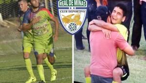 Juan Ramón Mejía y Carlos Pineda se despideron del Real Minas después de su descenso a Segunda División