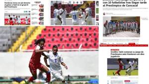Este viernes la Selección Sub-23 de Honduras derrotó 3-0 a su similar de Haití en su debut por el Grupo B del Preolímpico 2021 que se disputa en Guadalajara. El partido y resultado generó eco en varios medios deportivos digitales.