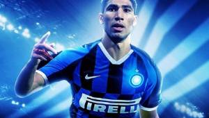 Hakimi llega al Inter de Milán a cambio de 40 millones de euros.