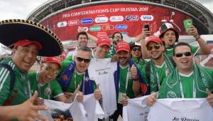 Aficionados de México en Rusia continúan con su grito homofóbico hacia el arquero rival.