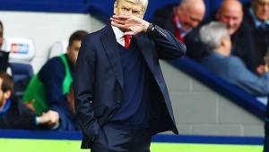 Arsene Wenger pide los peores momentos desde que es técnico del Arsenal.