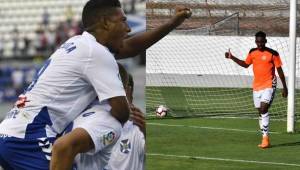 Bryan Acosta anotó doblete con el Tenerife en amistoso. Bryan Róchez también marcó gol con el Nacional de Portugal.