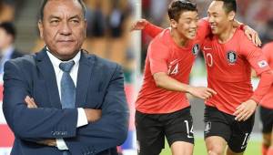 La Selección de Honduras no pudo contra Corea del Sur en un amistoso pero el entrenador de la Bicolor dice que miró cosas positivas. Fotos cortesía