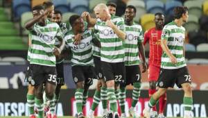 El Sporting de Lisboa derrotó 2-0 al Tondela de Jonathan Rubio en la Liga de Portugal. Foto cortesía