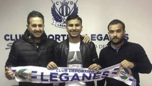 El mediocampista hondureño Josué Cisneros firmó contrato con el Leganés de la primera división de España.