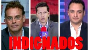 Los periodistas de las diferentes cadenas televisivas en México manifestaron su malestar por el mal estado del estadio Azteca.