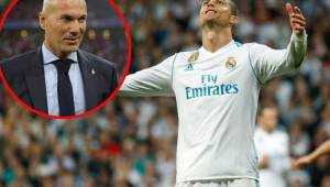 Zidane decidió cortar las galopadas de Cristiano Ronaldo para evitar alguna lesión.