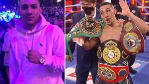 Teófimo López conquistó el MGM de Las Vegas tras derrotar a Lomachenko y quedarse con todos los títulos.