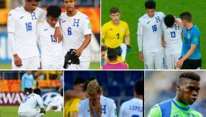 Honduras perdió 2-0 ante Uruguay y quedó eliminado del Mundial Sub-20 de Polonia pues fue su segunda derrota. La tristeza y llanto de los jugadores de la Bicolor no se ocultó al final del partido.