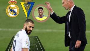 Real Madrid juega el sábado (10:30 am de Honduras) en el estadio Alfredo Di Stéfano ante el Cádiz, equipo del hondureño Choco Lozano. Zidane jugará con el equipo B, según Marca. Esto debido a que los futbolistas vienen de participar con sus selecciones.