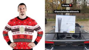 Zlatan Ibrahimovic no lo pensó mucho y le ha comprado un Play Station 5 a sus compañeros del AC Milan.