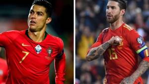 Tremendo partido el de este miércoles entre Portugal y España, juego amistoso antes de la jornada de la Liga de Naciones.