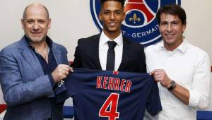 Kehrer fue presentado como nuevo refuerzo del PSG.